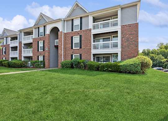 Building exterior at Weston Circle Apartments in Fredericksburg VA