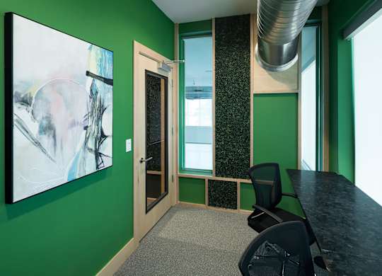 Business Center at Jada Legacy Central Apartments in Plano TX