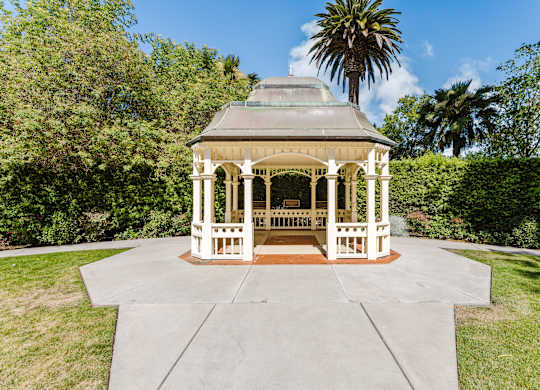 Park gazebo near CALIXA Apartment Homes in Camarillo CA