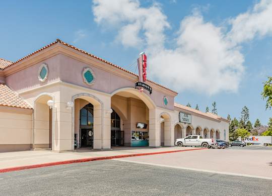 Building with red roof near CALIXA Apartment Homes in Camarillo CA