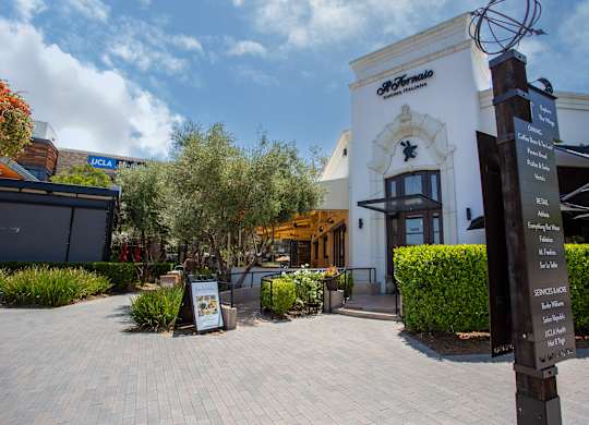 Nearby neighborhood shops at Chroma Apartment Homes in Canoga Park CA