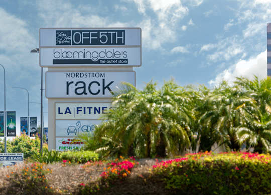 Nearby neighborhood shops at Chroma Apartment Homes in Canoga Park CA