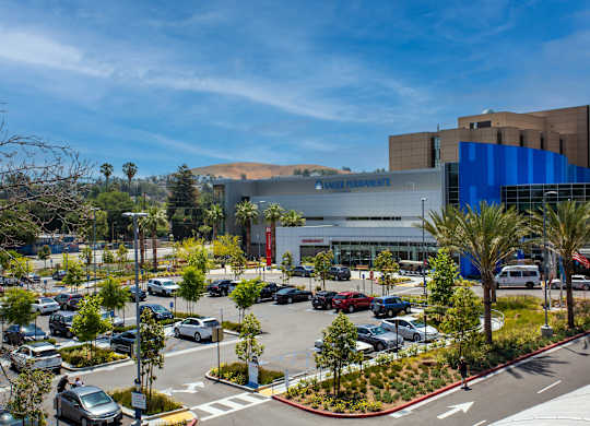 Nearby neighborhood shops at Chroma Apartment Homes in Canoga Park CA