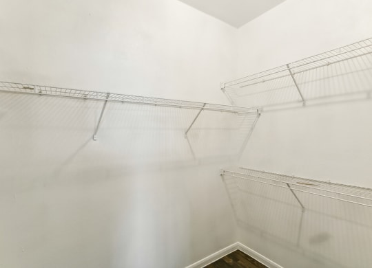 Spacious closet at Sterling Green and Sheldon Ranch in Channelview TX