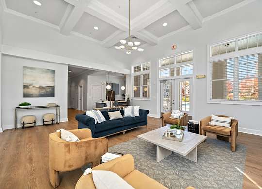 Clubroom at Grand Oaks Apartments in Chester VA