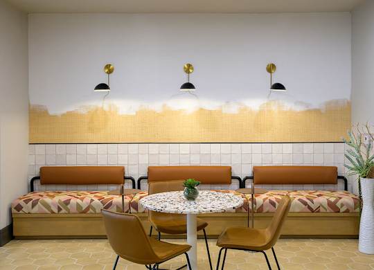 Co-Working  Lounge Seating at Verge Apartments in Atlanta GA