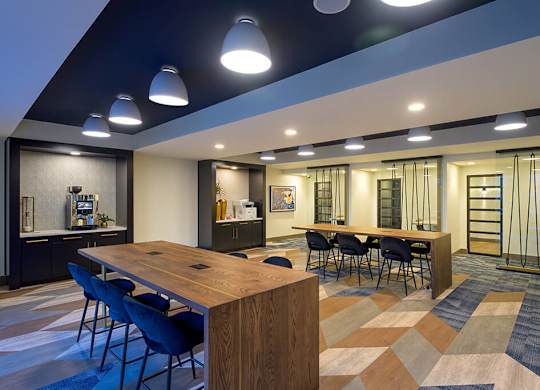 Co-working Space at Vero Apartments in Chelsea MA