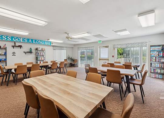 Community room at Lakewood Meadows Apartments in Lakewood WA