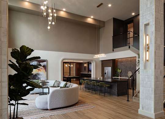 Community room at Wayfern Apartments in Sandy Springs GA