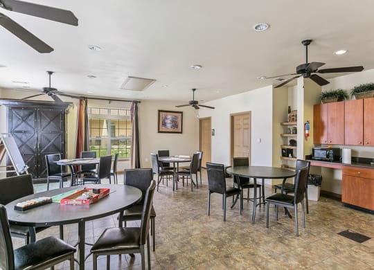 Community room at Sterling Green and Sheldon Ranch in Channelview TX