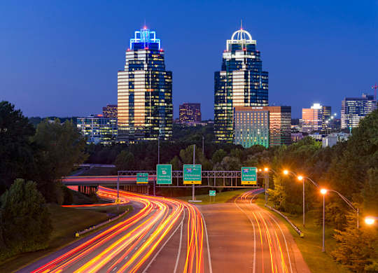 Concourse exit at Wayfern Apartments in Sandy Springs GA