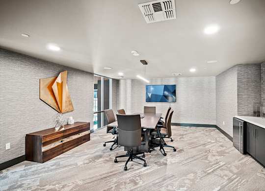 Conference room at District at Scottsdale in Scottsdale AZ