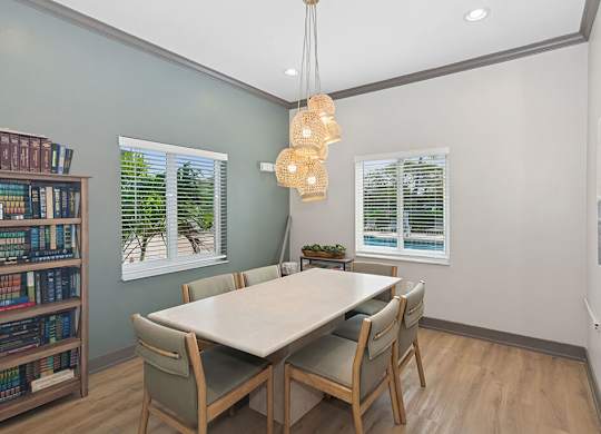 Conference room at Running Brook Apartments in Miami FL