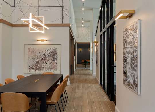 Coworking space at Wayfern Apartments in Sandy Springs GA