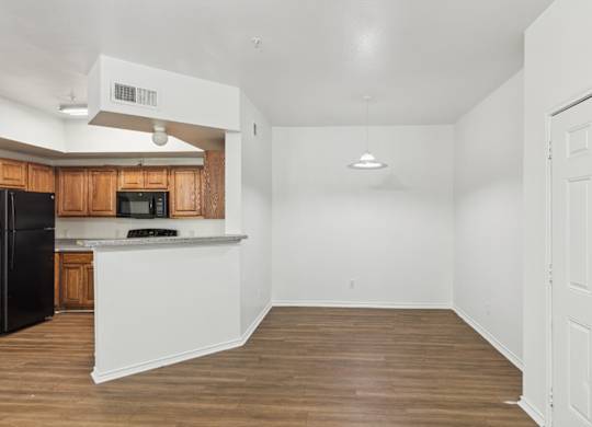 Dining area at Cypress View Villa Apartments in Weatherford TX