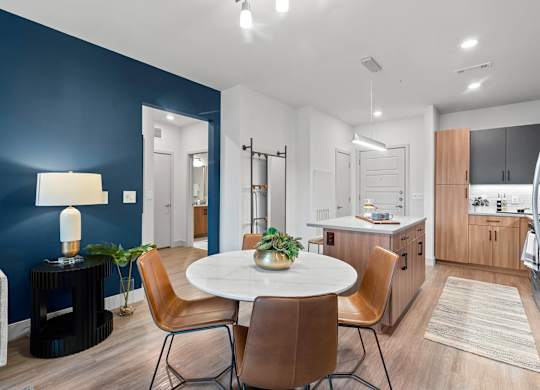 Dining Area at VERO Apartments in Chelsea MA