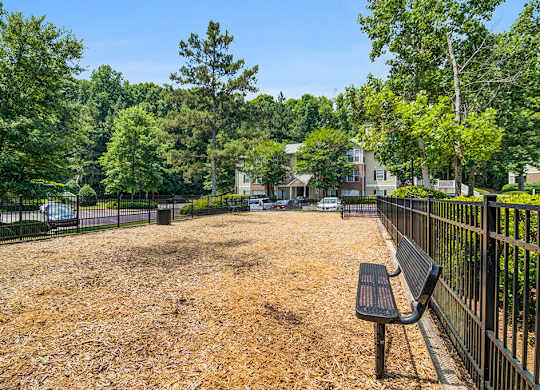Dog park at Chroma Park Apartments in Austell GA