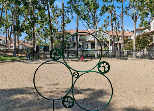 Dog Park at Marquessa Villas Apartments and Townhomes in Corona CA