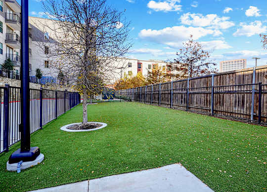 Pet Park at The Sevens in Dallas TX