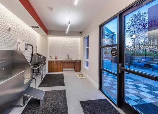 Dog Wash at North at Totem Lake Apartments in Kirkland WA