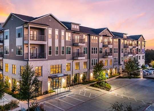 Outdoor of building at Cala at Cala Apartments in Austin TX