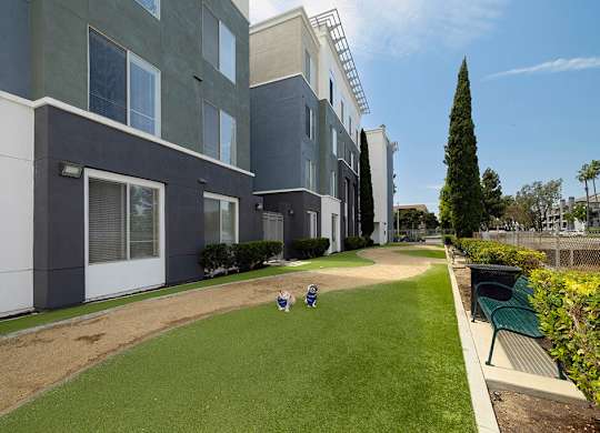 Dog Park at Main and Jamboree Apartments in Irvine CA