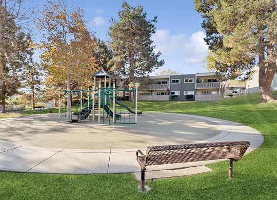 Exterior Playground at Canyon Rim Apartments in San Diego CA