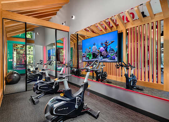Fitness Empower Spin at Chroma Apartment Homes in Canoga Park CA