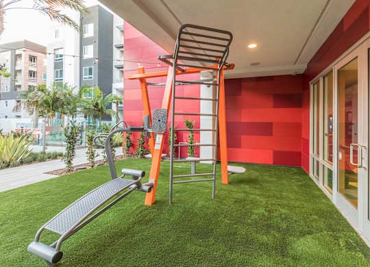 Fitness Outdoor Verge at Vita Apartment Homes in Orange CA