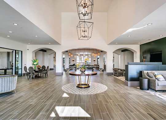 Front Entrance at The Huntington Apartments in Plano TX