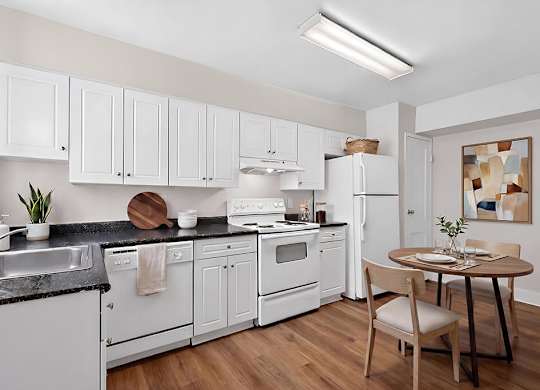 Kitchen at The Barrington in Silver Spring MD