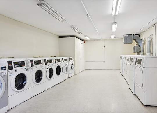 Laundry room at Villages at Marley Station in Glen Burnie MD