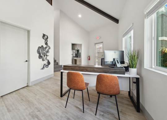 Leasing Office at Park Crest Apartments in San Diego CA