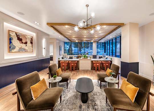 Leasing office at The Brynn in Kirkland WA