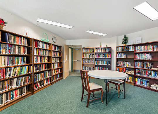 Library at Guardian Place in Richmond, VA