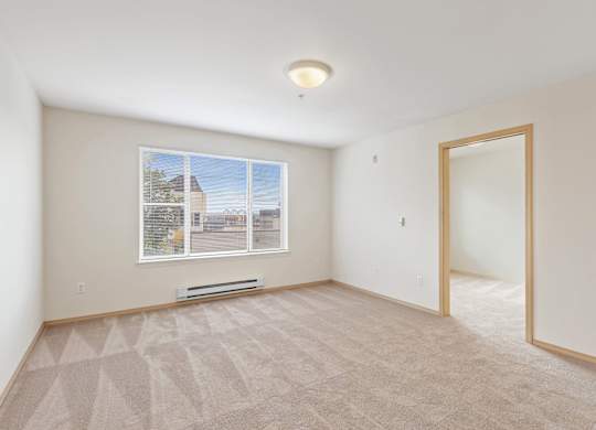 Living room at Washington Terance Apartments in Seattle WA