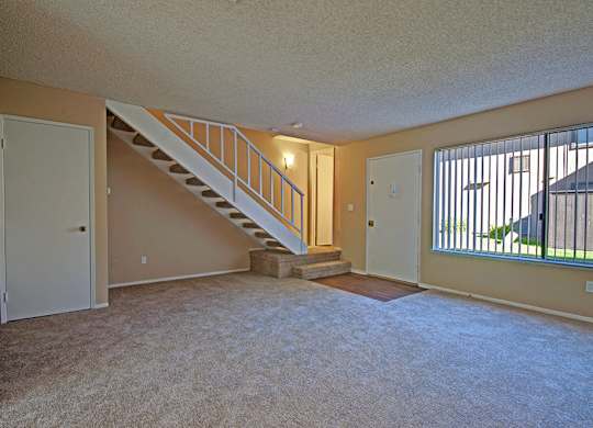 Living room at Westchester Park in Tustin CA