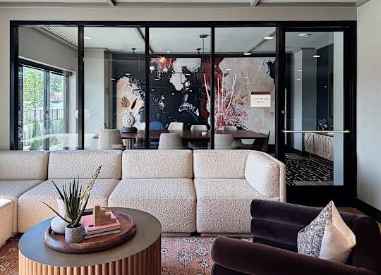 Lobby Seating at The Edley in Atlanta GA