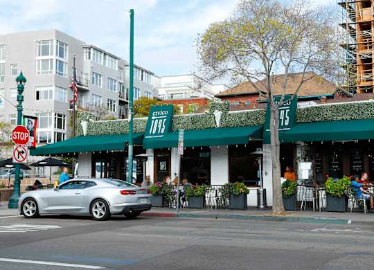 Local Attactions Civico Restaurant Little Italy near II Palazzo Apartments in San Diego CA
