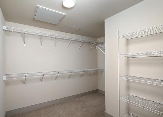 Sparkle Closet at Chroma Apartment Homes in Canoga Park CA