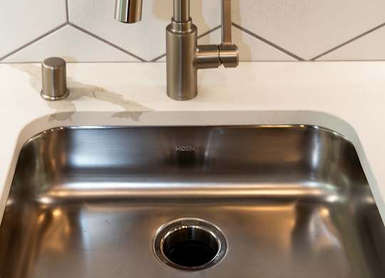 Sparkle Kitchen Sink Fixture at Chroma Apartment Homes in Canoga Park CA
