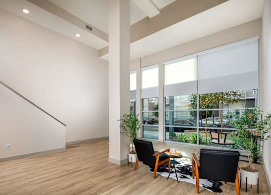 Sparkle Living Room at Chroma Apartment Homes in Canoga Park CA