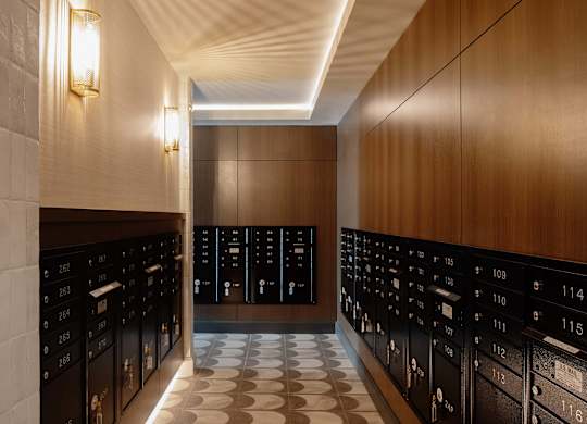 Mail center at Wayfern Apartments in Sandy Springs GA