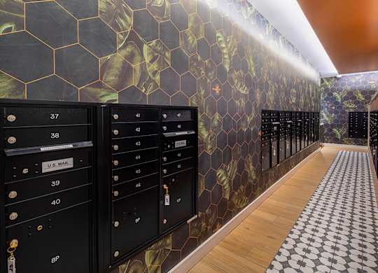Mail Post Wallpaper at Chroma Apartment Homes in Canoga Park CA
