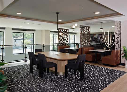 Main Lobby Conference Area at The Edley in Atlanta GA