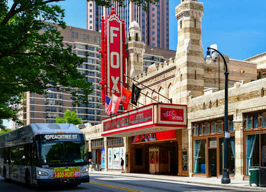 Midtown Fox Theatre near The Edley Apartments in Atlanta GA