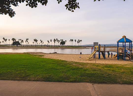 Mission Bay Playground Near The Seaton Apartment in San Diego CA