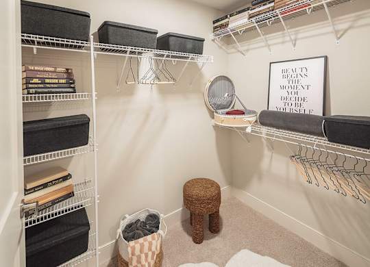 Oversized closet at CALIXA Apartment Homes in Camarillo CA