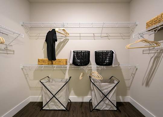 Large closet space at Verge Apartments in Atlanta GA