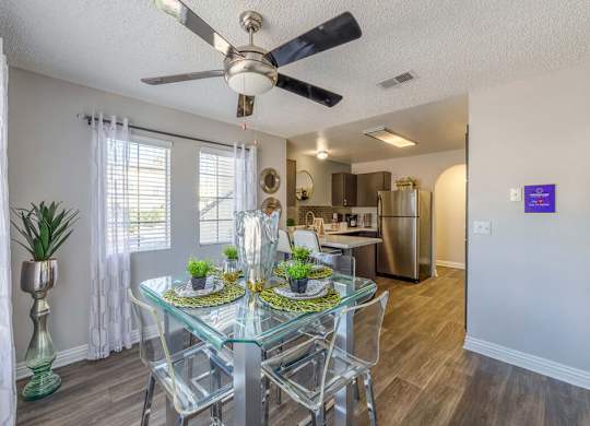 Dining area at Kaleidocope Apartment Homes in Las Vegas NV
